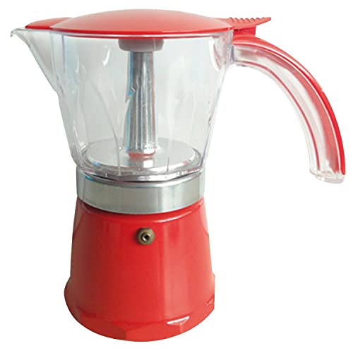 Narbonne Accessoires Cafetière italienne rouge 6 tasses