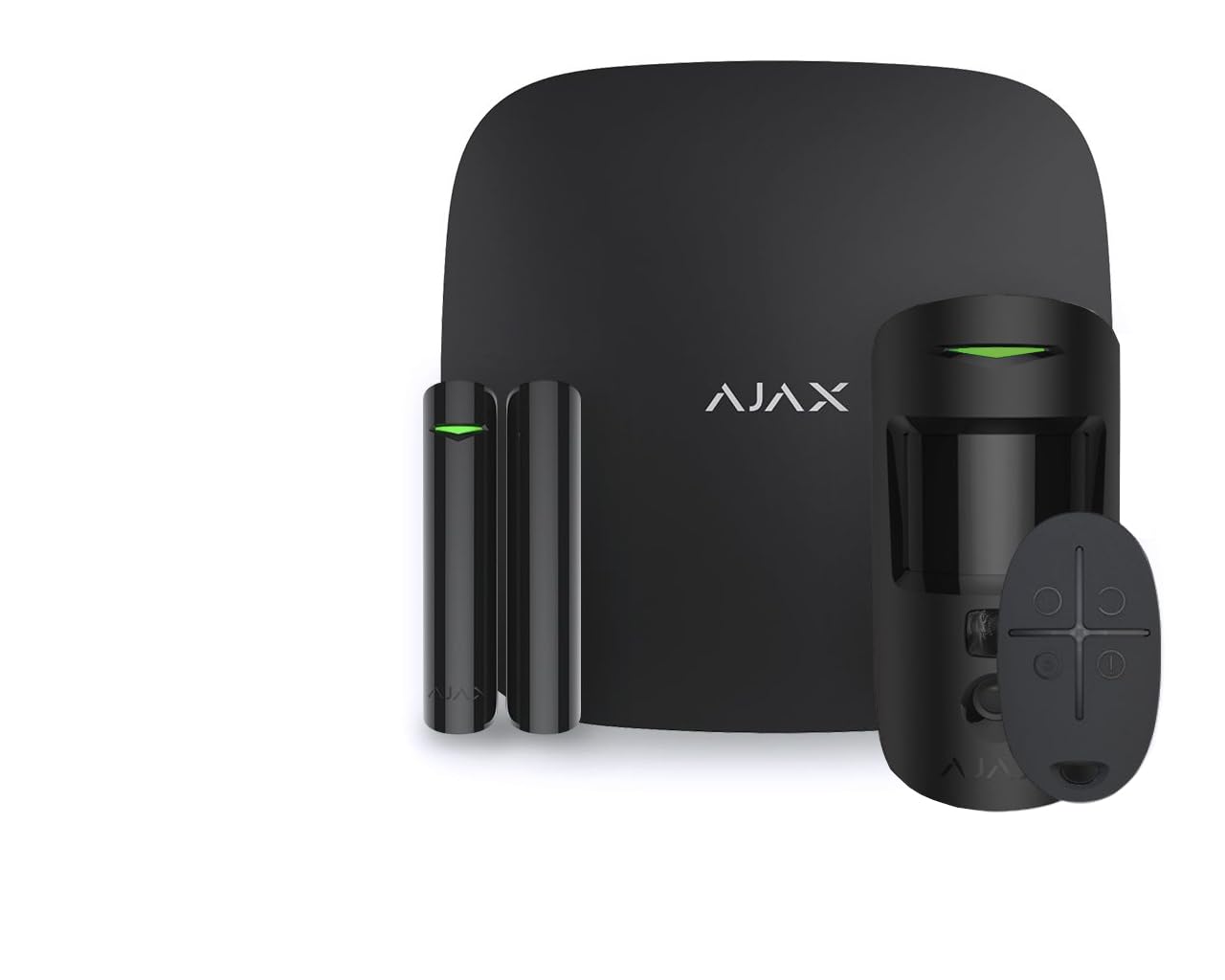 ALARM SECURITY CAM/PLUS BLACK 20504 Kit de démarrage AJAX