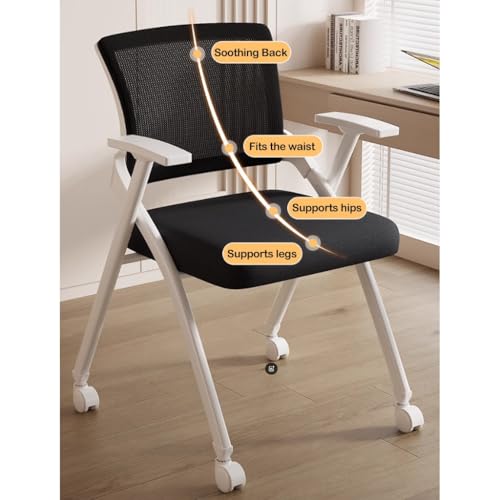 Chaise de bureau ergonomique pliable contre le manque d'espace - 6