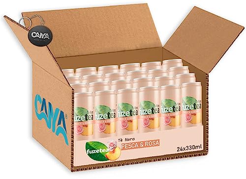 24X Fuzetea Té Nero al Gusto Pesca con una Nota...