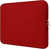 Case Capa Pasta Estojo Maleta Notebook Macbook Ultrabook Neoprene 15.6/14/13.3/12/11 (Vermelho, 11.6'' - 30cm x 21.5cm)