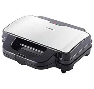 Havells Big Fill 2 Slice Grill Sandwich Maker| 900-Watt| Two Large sandwich plates| Autometic Temperature Control| Non-Stick Coating plates | Suitable for Bigger Size Bread(2 year Warranty)