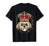 If you're a Shih Tzu lover or king lover, king or queen fan, this King Shih Tzu Dog Wearing Crown shirt, for Shih Tzu lovers is great for you. Add this King or Queen Shih Tzu Dog design to your Christmas and birthday gift ideas