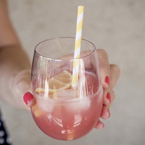 Govino Go Anywhere Wine Glasses | Dishwasher Safe, Flexible, Shatterproof, And Recyclable | 16 Oz. Each | Set Of 4. #TOP5