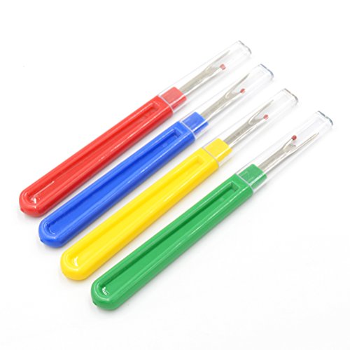16 Pieces Big Colorful Seam Ripper Handy Stitch Ripper Sewing Tools for Opening Seams and Hems by DINGJIN - Thumbnail 3