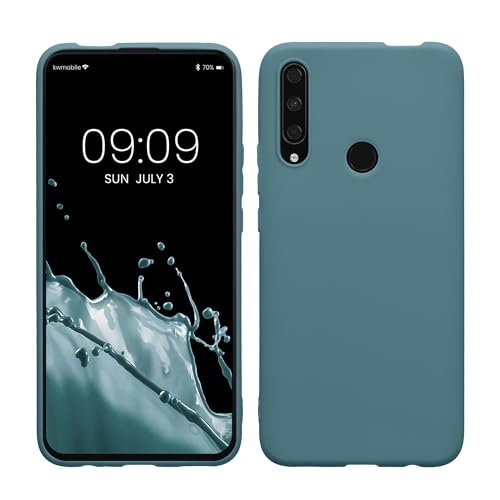 kwmobile Hülle kompatibel mit Honor 9X (EU-Version) Hülle - weiches TPU Silikon Hülle - Cover geeignet für kabelloses Laden - Arctic Night