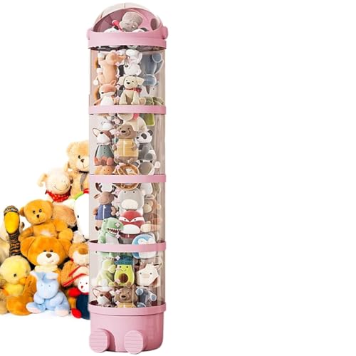 Organisateur de peluches en tube pour libérer l'espace de la chambre