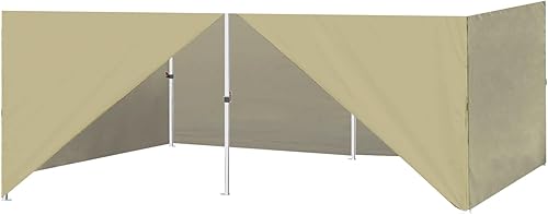 Miniatura 10 de Eurmax USA - Kit de paredes con cierre completo para toldo desplegable de 8x8 pies, solo 4 paredes (verde bosque) Verde bosque,Blanco,Rojo,Verde