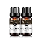 2-Pack Black Pepper Essential Oils, 100% Pure, Undiluted, Black Pepper Oil - 2x10 mL
