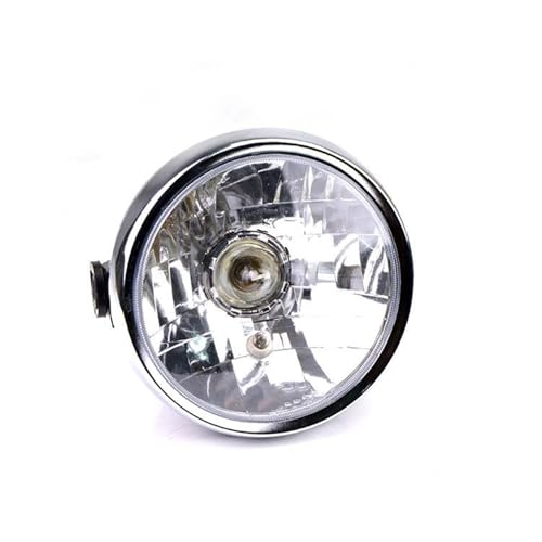 HBGURM para Yamaha YBR125 YBR 125 2002-2013 Faro Delantero para Motocicleta Luz Redonda Faro Delantero para Motocicleta