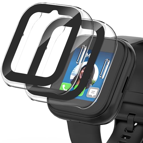 Protection Sync Up Kids Watch 2 : lot de 2 coques transparentes contre les rayures d'écran
