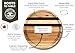 Personalized Round Cutting Board, 12” Maple & Walnut Handmade Wooden Chopping Boards, Custom Round Butcher Block with Juice Groove. Wedding, Anniversary, Housewarming