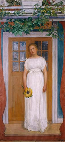 Portrait Carl Larsson l'âge de dix-sept ans idéal pour offrir