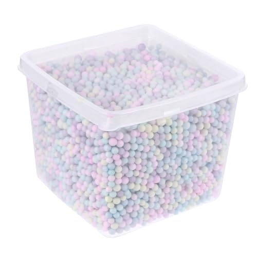 UPKOCH Bolas de Espuma para DIY Bolas de Colores 4-6 MM para Manualidades Decoración de Fiestas y Relleno para Cajas Material Creativo para Proyectos Infantiles y Hogar