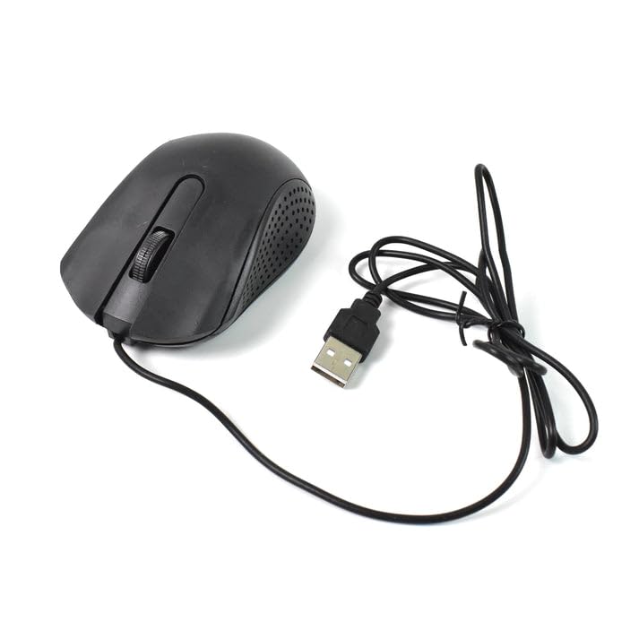 Garth Computer Laptop Wired Optical Mouse M-022 High Precision Ergonomic USB Connection Smooth Tracking Durable Reliable Comfortable Use for Office Home Gaming Work 1 Pc-picture-14