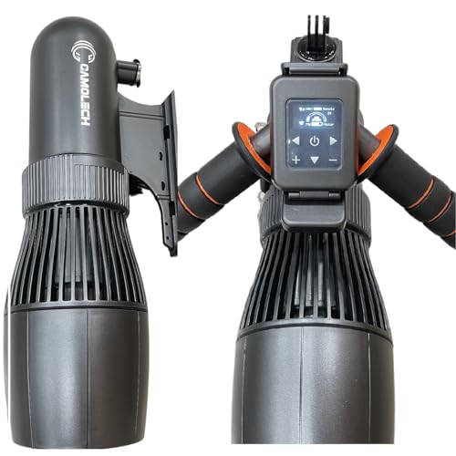 Camolech Patinete de agua eléctrico de 500 W para adultos y niños, scooter para niñas, hélice de scooter subacuático, piscina, buceo y esnórquel