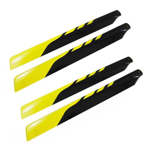 STASRC 2Pairs 325mm Glass Fiber Main Rotor Blades for Align Trex 450 RC Helicopter Remote Control Helicopter