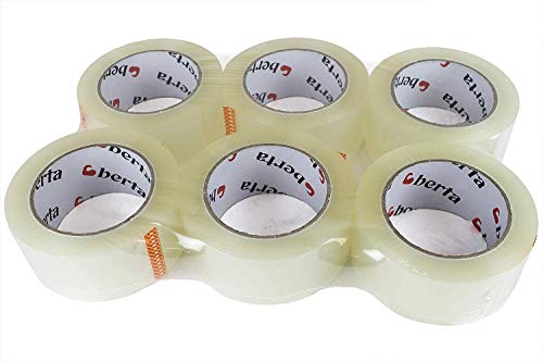 Berta (6 Rolls Heavy Duty Packaging Tape 1.88