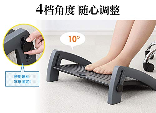 Repose-pieds sous le bureau ergonomique ajustable haute performance - 5
