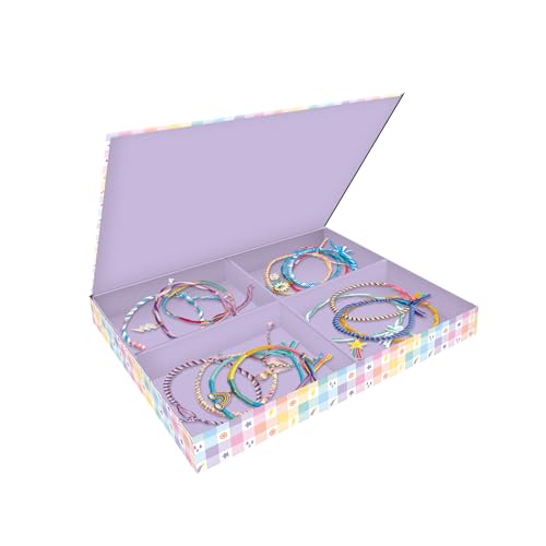 Atelier per bambini - 30 braccialetti avvolgenti arcobaleno - 3
