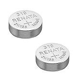 Konstante Verfügbarkeit 2 x Renata - 319 (SR527SW) - Armbanduhr Batterie - Swiss Made - Silber oxid batterien
