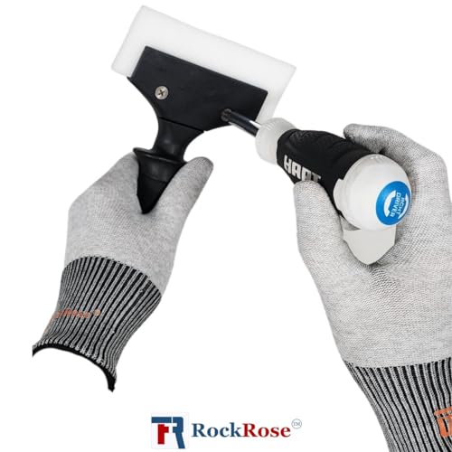 Image of RockRose 6.7'' Reinforced Plastic Handle Tool Ideal for Tint Films Home & Office Windows Car Wrap Tool PPF Installation Essential Addition to Your Toolbox 2PK