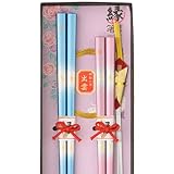 縁結び箸 お歳暮 夫婦箸 高級 おしゃれ 食洗機対応 結婚祝い 両親 滑らない 23cm 21cm 夢桜(2膳箱)