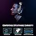 Igrome Auriculares para Videojuegos con micrófono, Sonido Envolvente de Bajos estéreo (Stereo...