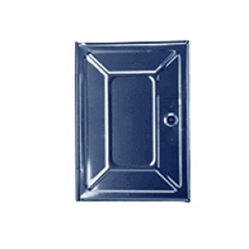 Toffolutti Inspektionstür für Kamin, Zinc. 160 x 320