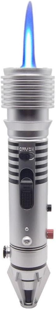 The Chosen One Lightsaber Lighter – Refillable Butane Jet Torch, Windproof & Adjustable Flame – Great Gift for Boyfriends, Husbands & Dads – Unique Collector’s Gadget by Philthy