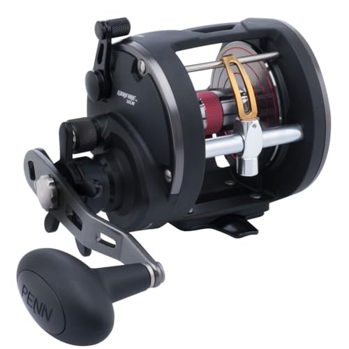 Penn - Warfare Level Wind Reel - 30, 3.9:1 Gear Ratio, 3 Bearings, 15 lb Max Drag, Right Hand, Boxed
