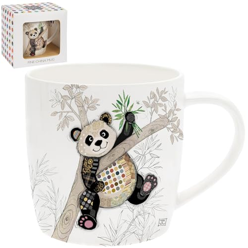 Lesser & Pavey Po Zi Panda | Tasses à café en céramique pour la maison ou le travail | Tasses au design haut de gamme pour toutes les occasions | Conçu par...