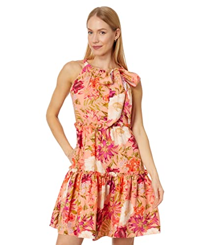 Vince Camuto Printed Trapeze Float Dress