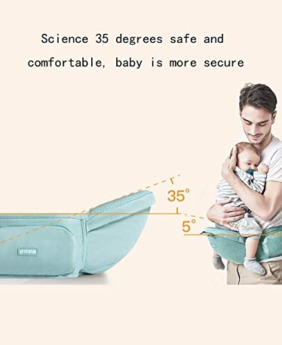 NJ Babydrager - babydrager, drie-in-one ergonomische vierseizoenen universele babydrager afneembare achterkant - Image 5