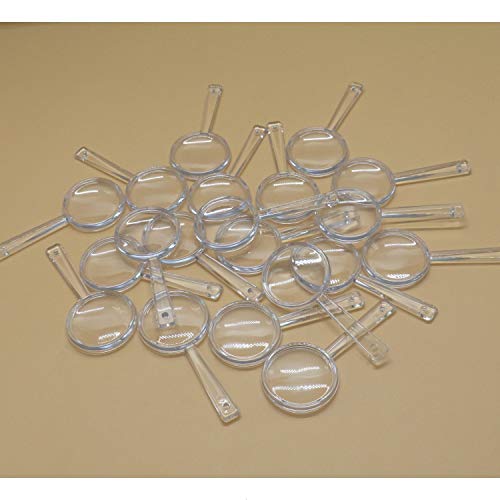 MAISHO Mini Plastic Magnifying Glasses for Kids, Pack of 20