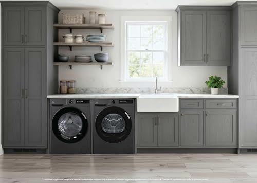 HOOVER Pro Wash Series 3 Washing Machine, 11kg, 1400 rpm, A-20 percent Energy Class, 16 Programmes, XL Soft Drum, WIFI Connected, Graphite-Black Door, 62x60x85 cm -HBR 411BL9G-80 - Image 5