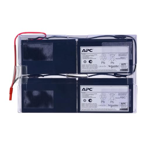 Mantenimiento de salas de servidores con APC APCRBCV201, bloque de batería VRLA de 48V DC