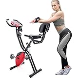 【Control de fuerza de sujeción mejorado】 Dispone de un volante de inercia de 2,5 kg y un sistema de fuerza de sujeción magnética ajustable en 10 niveles, lo que te permite disfrutar de un movimiento silencioso y uniforme de la rueda y obtener el entrenamiento correcto con una intensidad perfecta para ti.