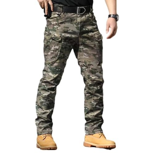 Flexcamo-Tactical Waterproof Pants Flexcamo Pants for Men Flex Camo Pants Mens Cargo Hiking Pants Water
