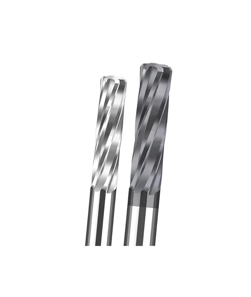 Hartmetall-Maschinenreibahle, Spirale 6,8 bis 6,89, Metallschneider, 6 Flöten, CNC-Spannreibahle, Schneidwerkzeuge(Uncoated6.84X30X60L)