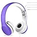 LilGadgets Connect+ Premium Volume Limited Wired Headphones with SharePort for Children - Purple