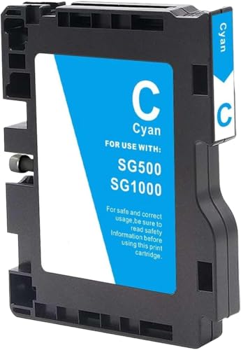 Cartouche sublimation cyan pour Virtuoso SG500 et SG1000 version 3.6.0