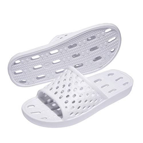 Image of WOTTE Shower Sandals Women Quick Drying Bath Slippers Non Slip Dorm Shoes