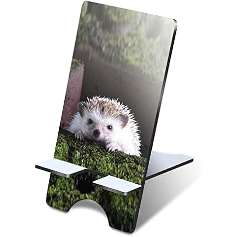 Destination Vinyl Young Hedgehog MDF Phone Holder Cover