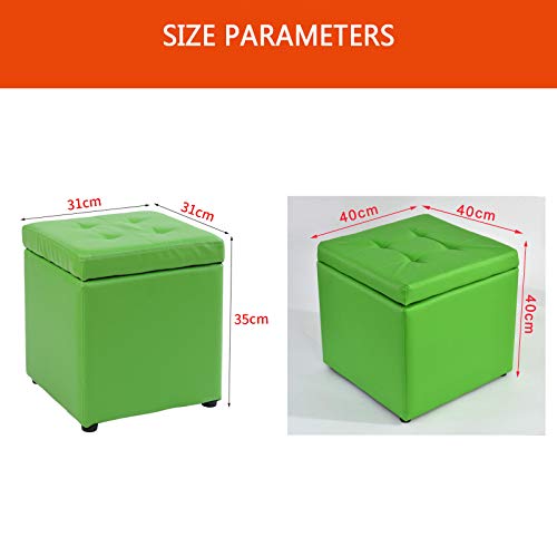 Repose-pieds carré peu encombrant pour meuble de coiffeuse et salon - 3
