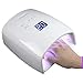 LED Nail lampe rechargeable, sans fil gel léger, 48W sans fil Gel Nail Lampe Uv LED Nail photopolymérisation Sèche-ongles pour ongles gel avec écran LCD