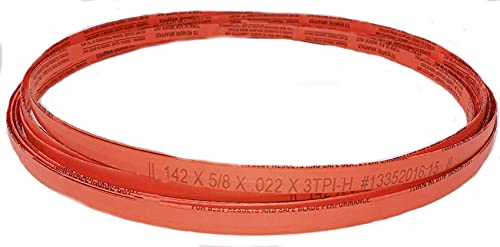Lame de scie à ruban 142 x 5/8 x 3TPI pour Hobart 6801 (lot de 2)