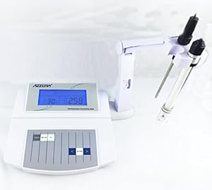 Conductivity Range: 0-200mS/cm Conductivity Accuracy +/- 1.0% Full Scale Temperature Compensation: 0-40'C(manual) Dimension: 210mm x 205mm x 65mm Power: 12V DC, using AC adapters