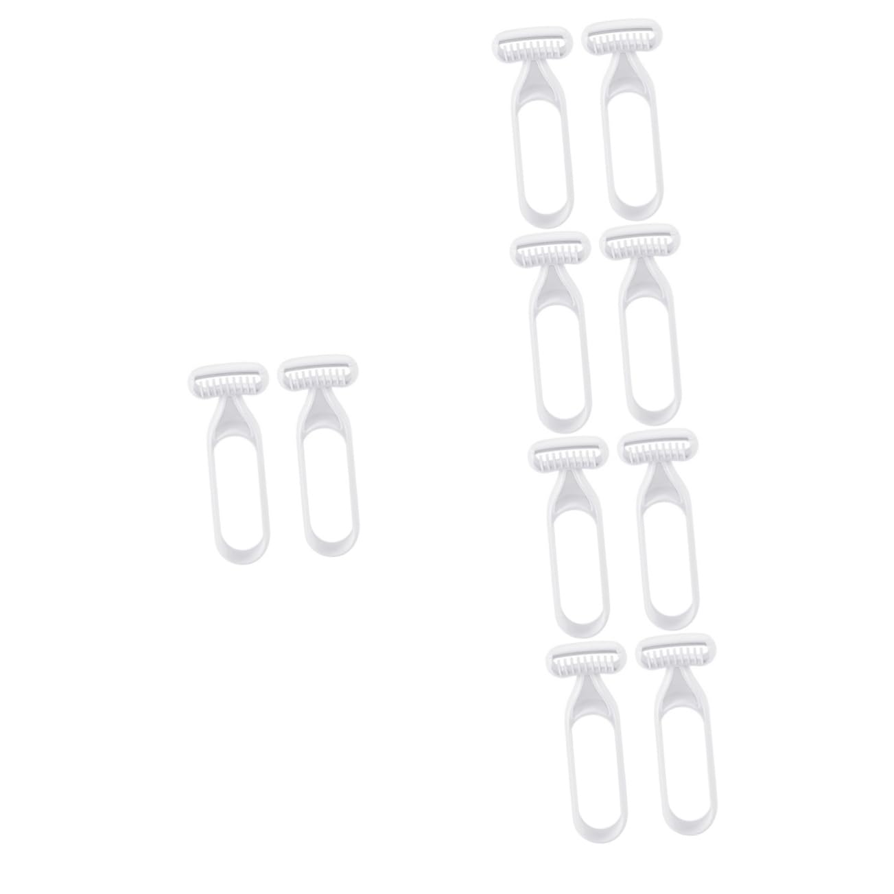 Beaupretty 10pièces Tondeuse Manuelle Pour Épilation Rasoir Armpit Et Jambes Outil De Précises Et Parfait Pour Voyage