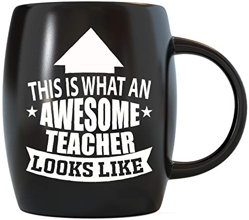 Barrel Shape Awesome Teacher Mug
